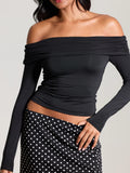 Klassy Fold Over Long Sleeve
