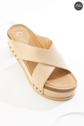 Cato Fashions X Band Platform Sandals