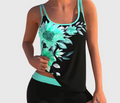 Nabalu Florévia | Women’s Floral Tankini Swim Set