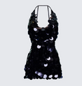 Finesse Deanah Disc Sequin Mini Dress