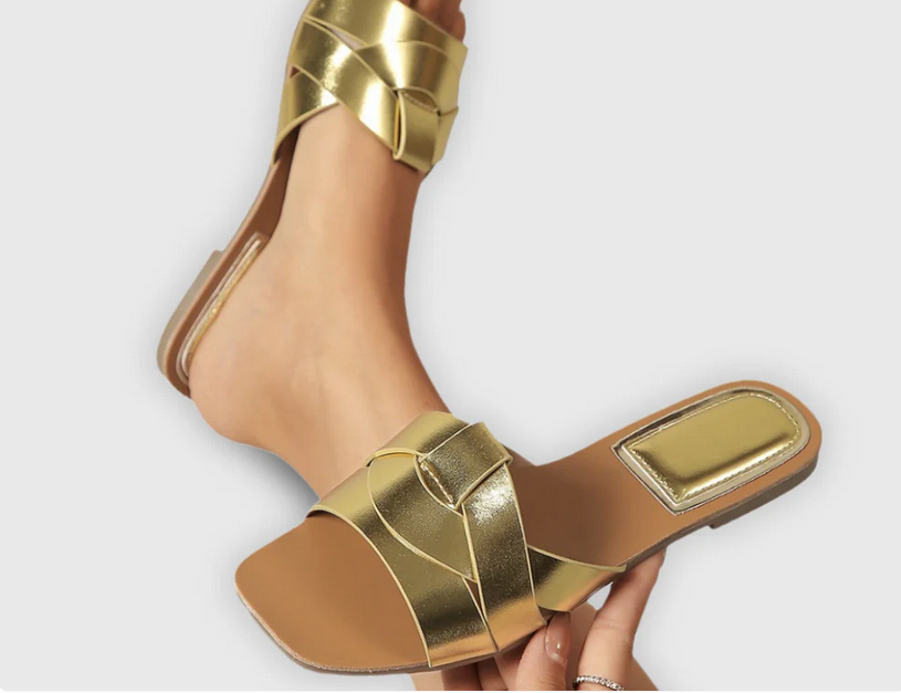 Nabalu Jordan | Comfortable Summer Slide Sandals with Cross Straps