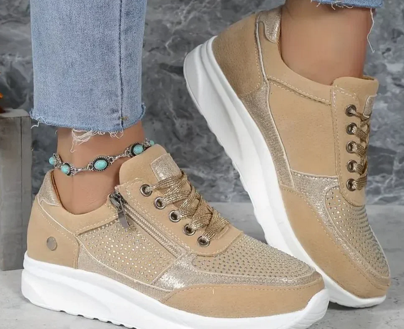 Nabalu Morgan | Zip Lace Comfort Orthopedic Sneakers