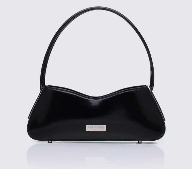 Finesse Icon Leather 90's Shoulder Bag