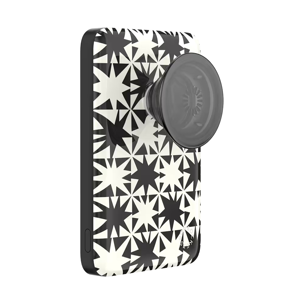 PopSockets Breeze Block Black - MagSafe PowerPack