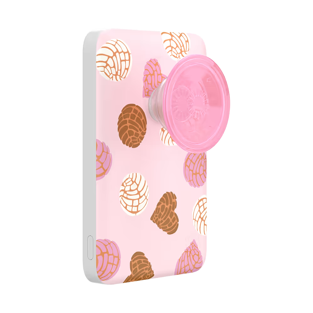 PopSockets Conchas Pink - MagSafe PowerPack