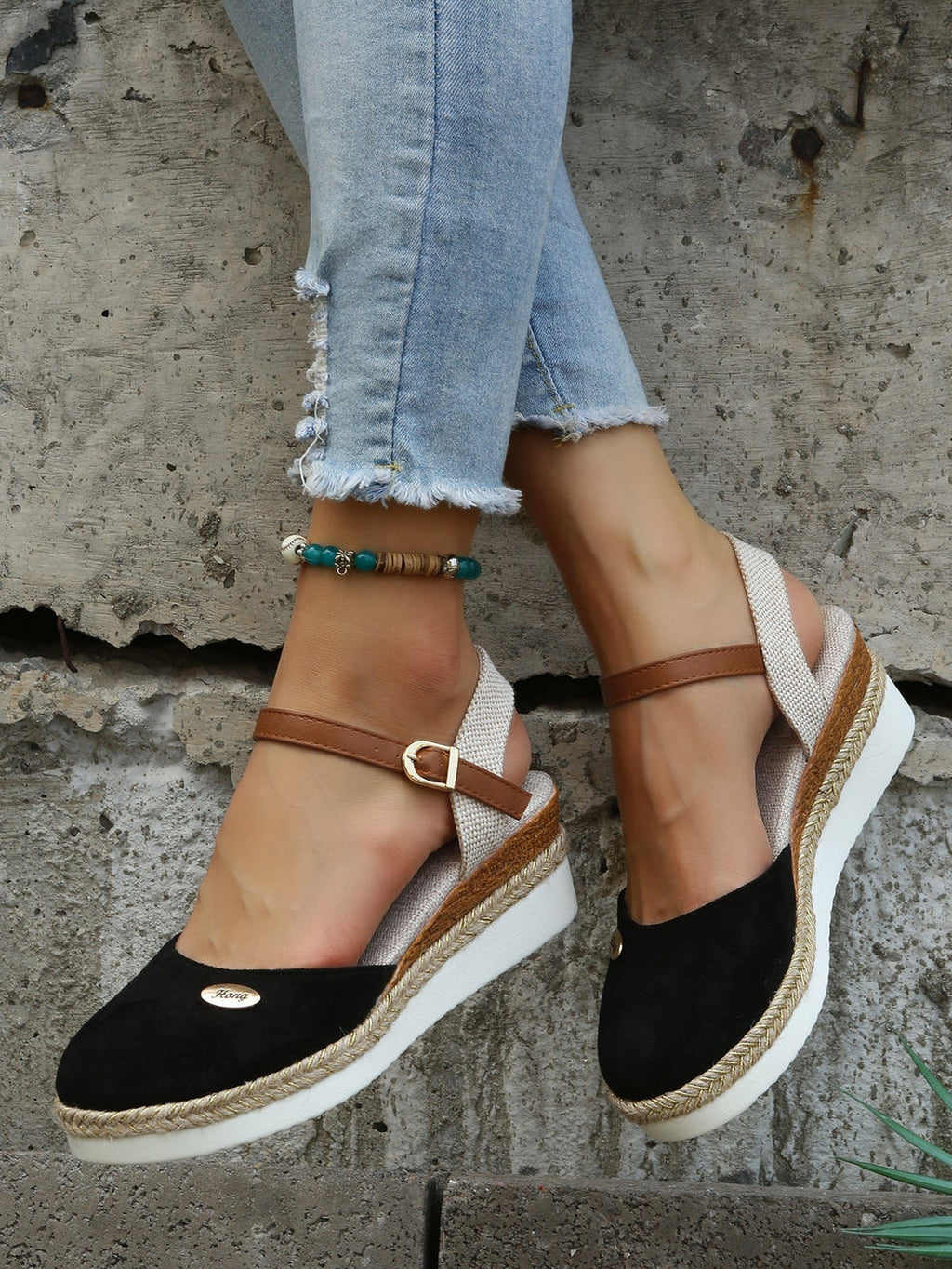 Harper & Lane Lillian - Closed-Toe Platform Espadrilles