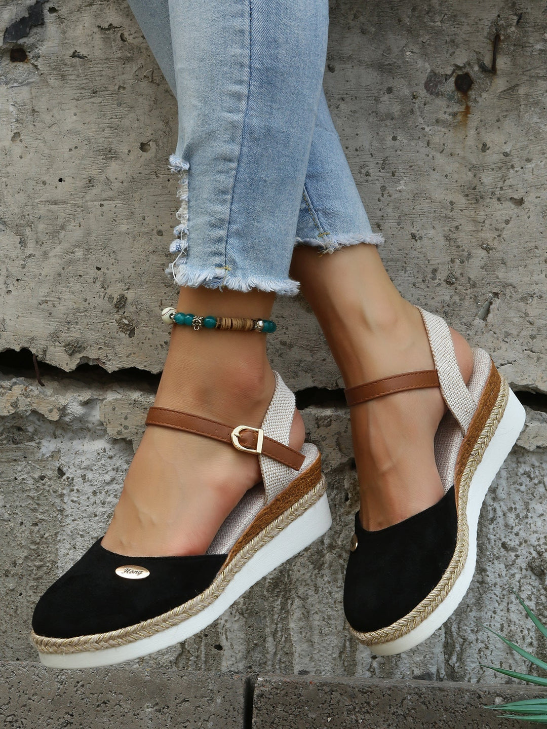 Harper & Lane Lillian - Closed-Toe Platform Espadrilles