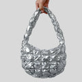 Mermaid Way Pufira Ruched Quilted Shoulder Bag