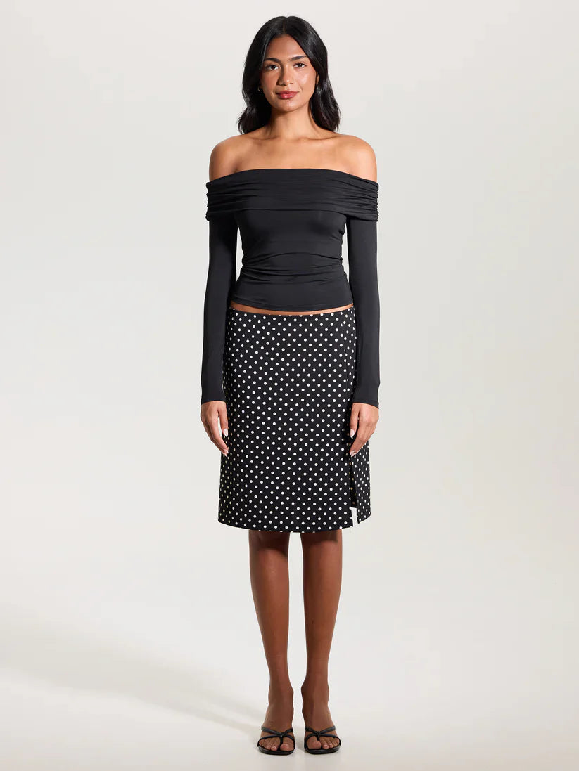 Klassy Fold Over Long Sleeve