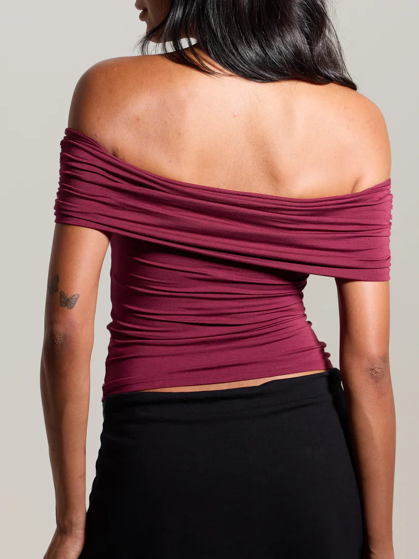 Klassy Fold Over Short Sleeve