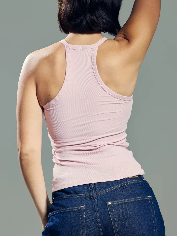 Klassy Chunky Binding Strappy Racerback Tank