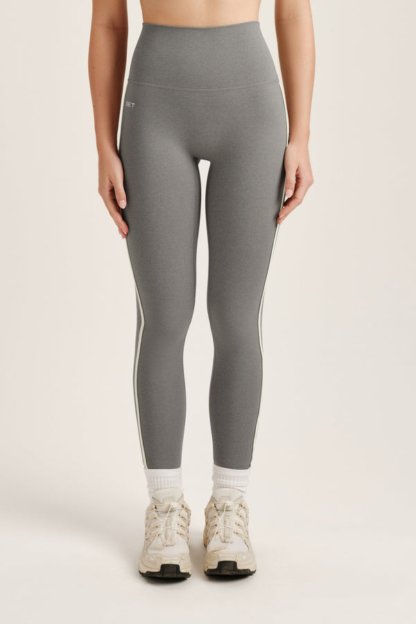 Set Active sporty stripe leggings