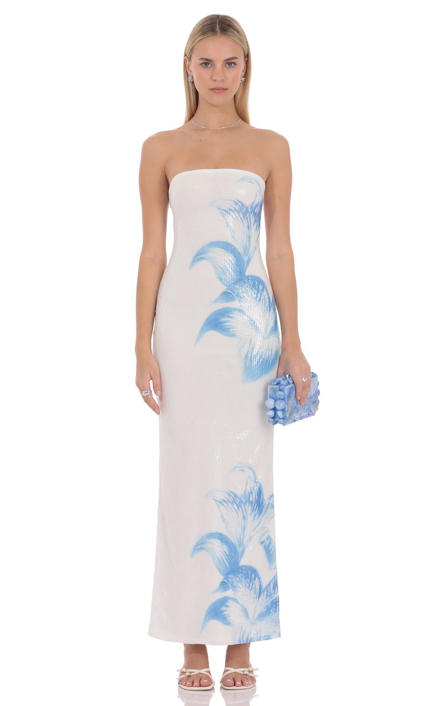 Lucy In The Sky Sonia Sequin Maxi Dress