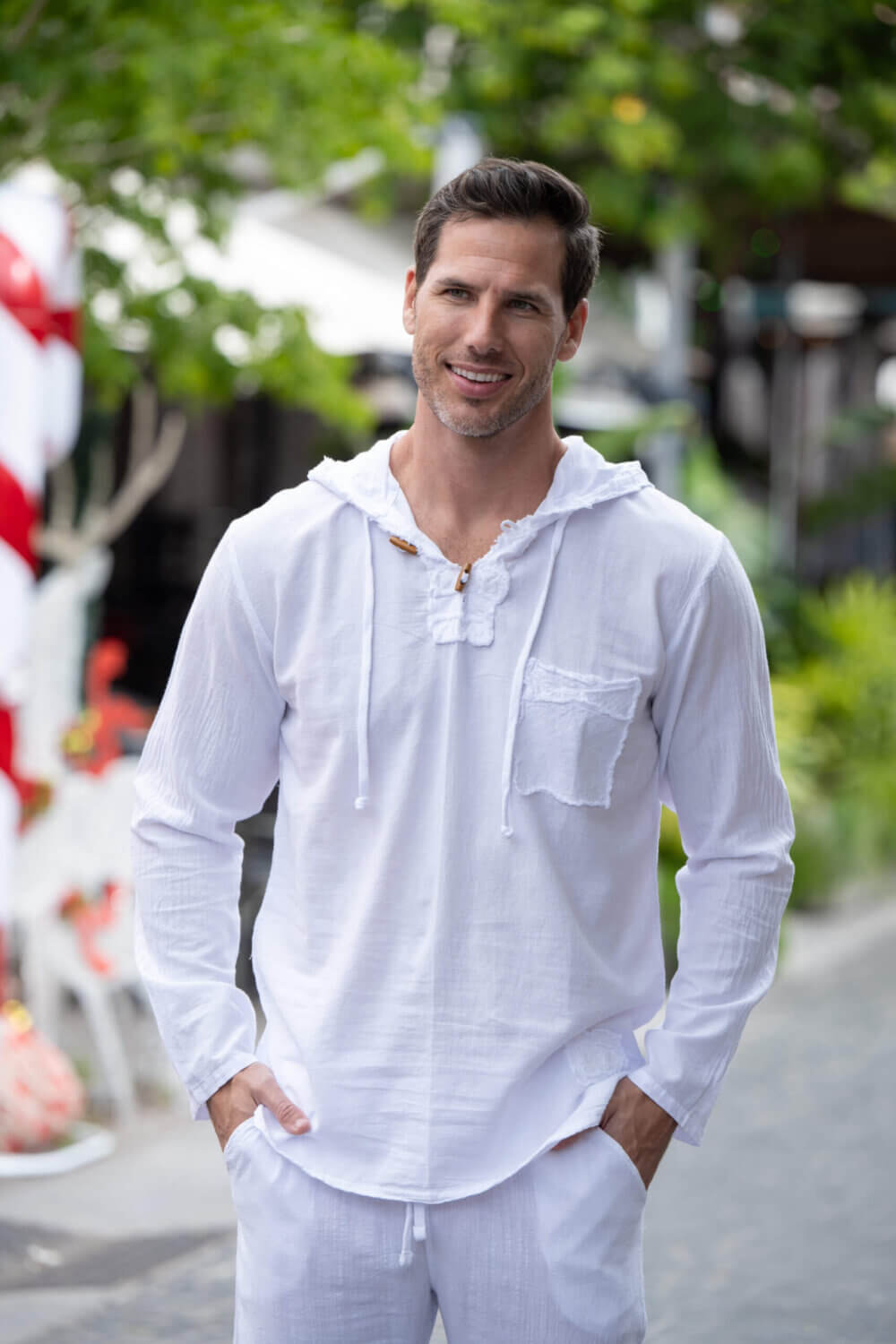 Cotton Natural Men's Tuscany Hoodie