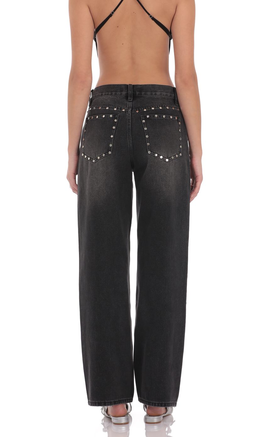 Lucy In The Sky Rovena Studded Jean