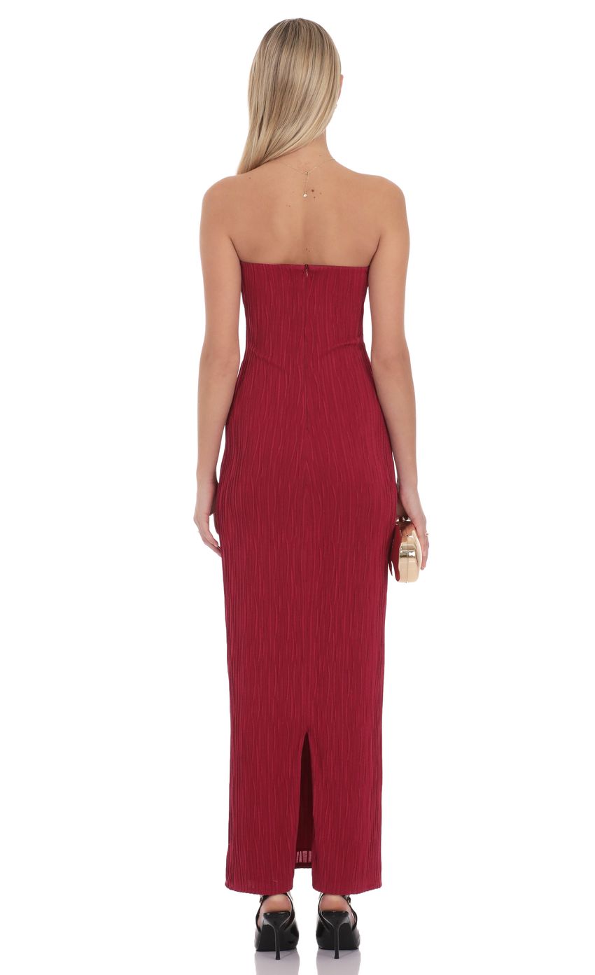 Lucy In The Sky Aurelia Strapless Maxi Dress