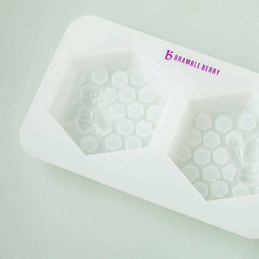 Bramble Berry 2 Cavity Silicone Honeycomb Mold
