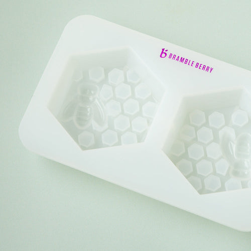 Bramble Berry 2 Cavity Silicone Honeycomb Mold