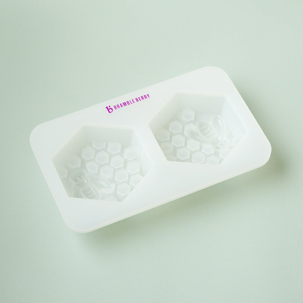 Bramble Berry 2 Cavity Silicone Honeycomb Mold