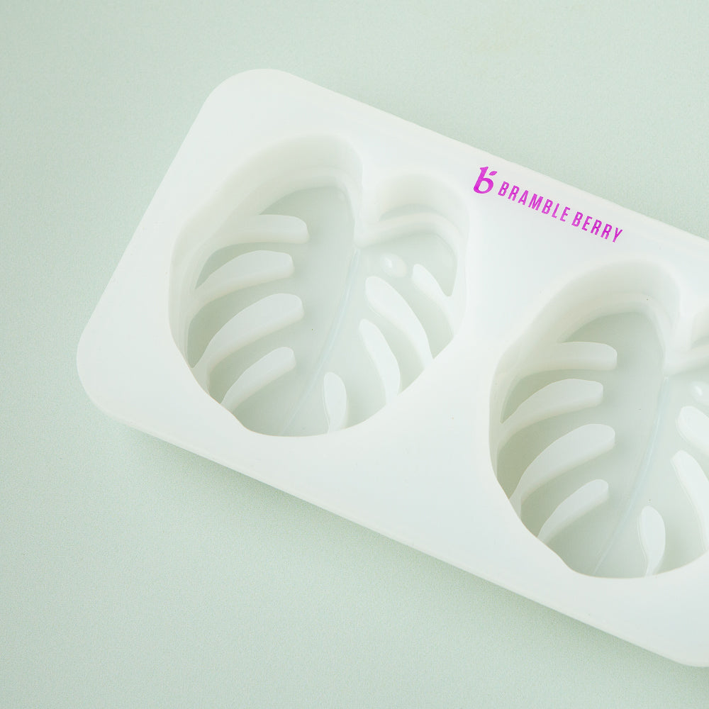 Bramble Berry 2 Cavity Silicone Monstera Mold