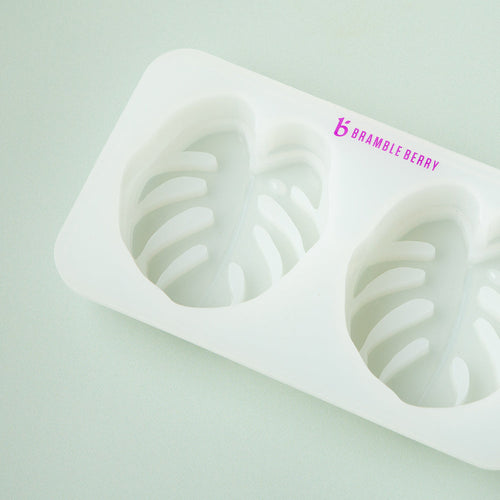 Bramble Berry 2 Cavity Silicone Monstera Mold