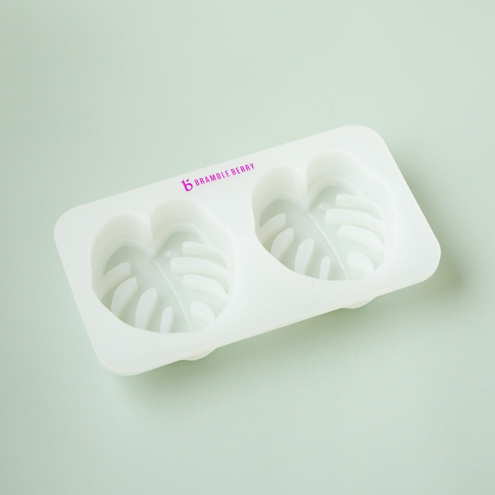 Bramble Berry 2 Cavity Silicone Monstera Mold