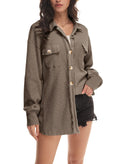 Nabalu Arvessae | Women’s Button-Front Utility Summer Jacket