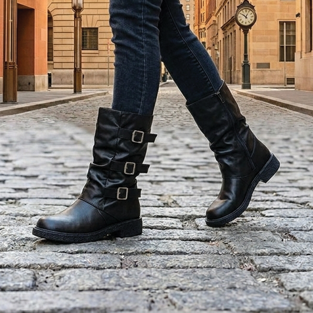 Harper & Lane Charlotte - Vintage Knee-High Boots