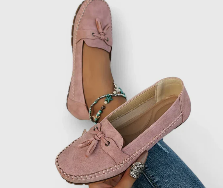 Nabalu Women’s Orthopedic Slip-On Loafers – Supportive Everyday Walking Shoes