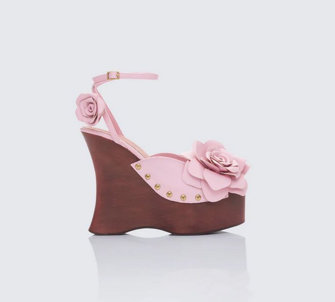 Finesse Brandi Mesh Wedge Sandal
