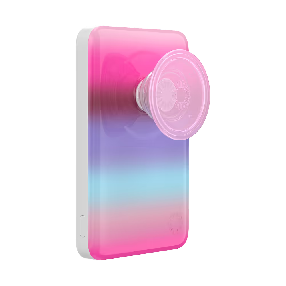 PopSockets Pop of Pink Stripe - MagSafe PopWallet+
