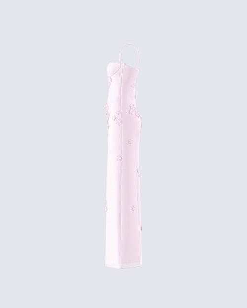 Astoria Pink Floral Maxi Dress