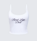 Finesse Atara Slogan Cami Top