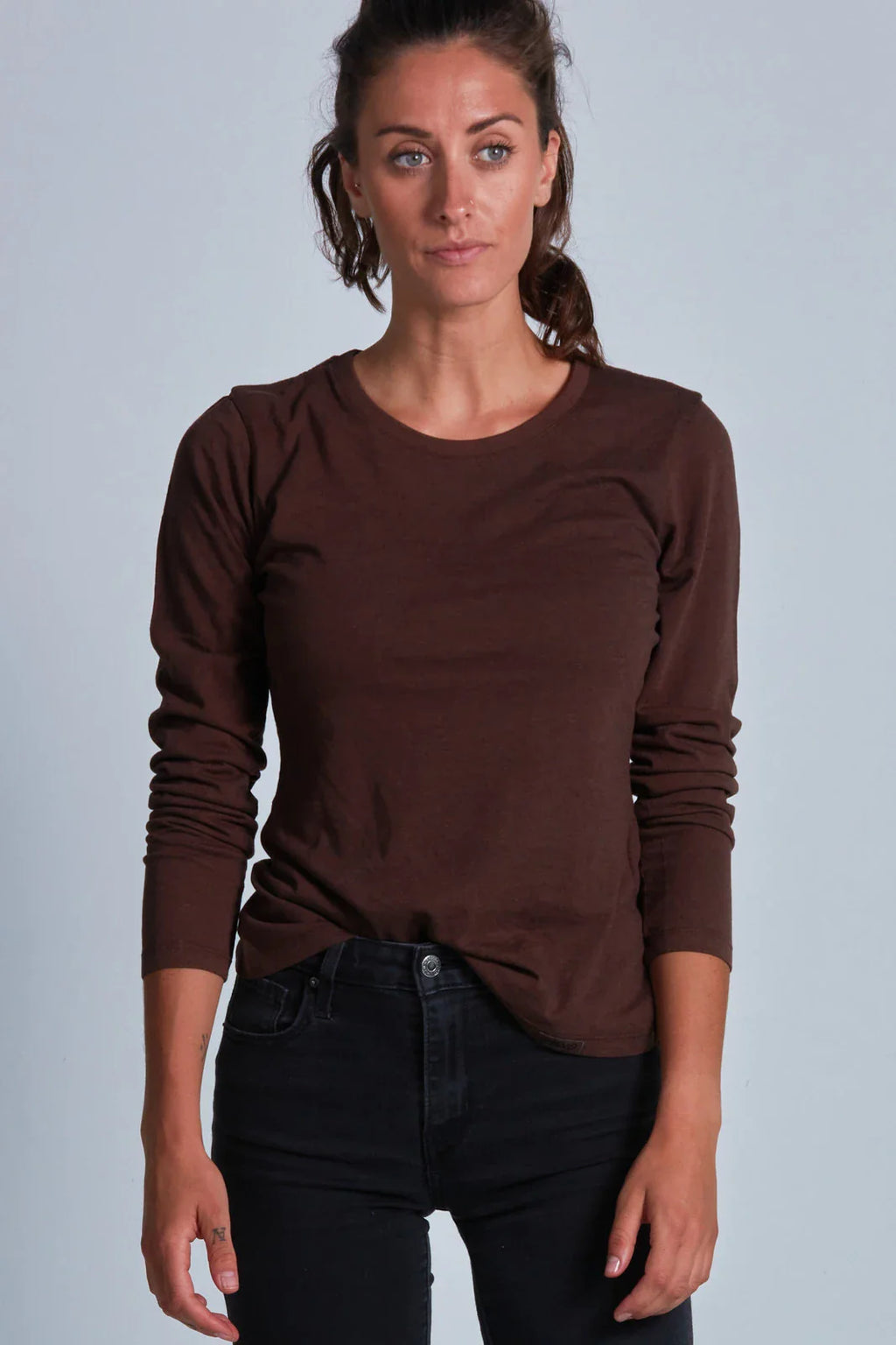 ONNO Women's ONNO long sleeve bamboo t-shirt #1