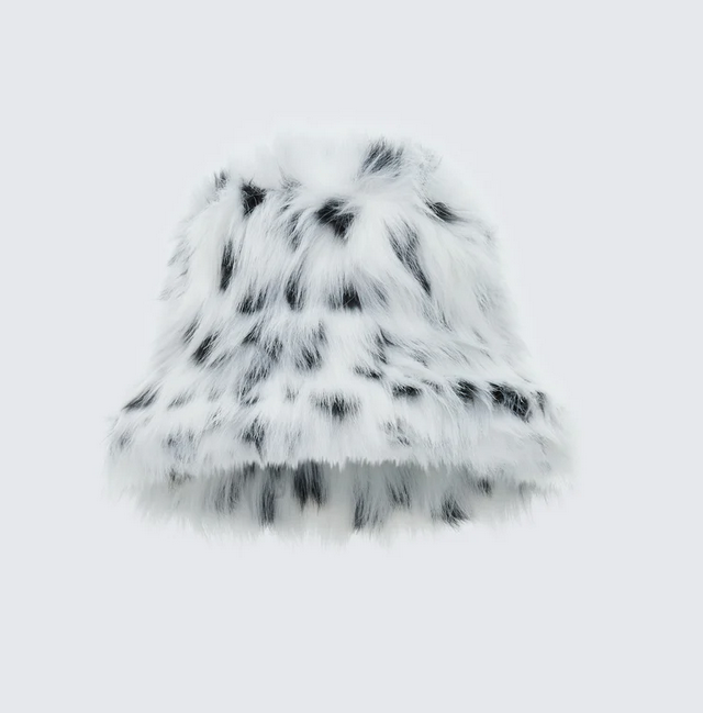 Finesse Pamela Faux Fur Oversized Bucket Hat