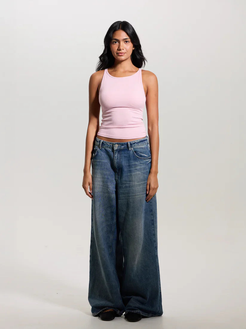 Klassy Ribbed Dainty Boat Neck Brami 2