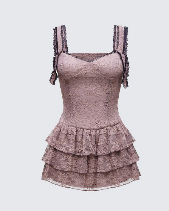 Finesse Jayella Lace Mini Dress