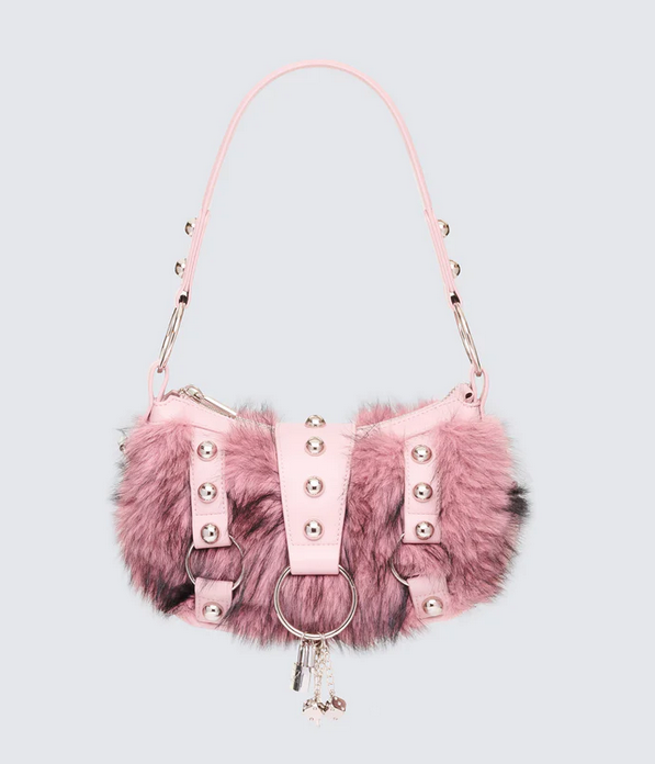 Finesse Charalyn Fur Shoulder Bag