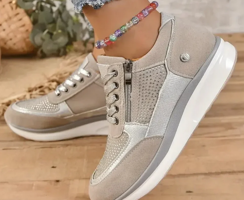 Nabalu Morgan | Zip Lace Comfort Orthopedic Sneakers