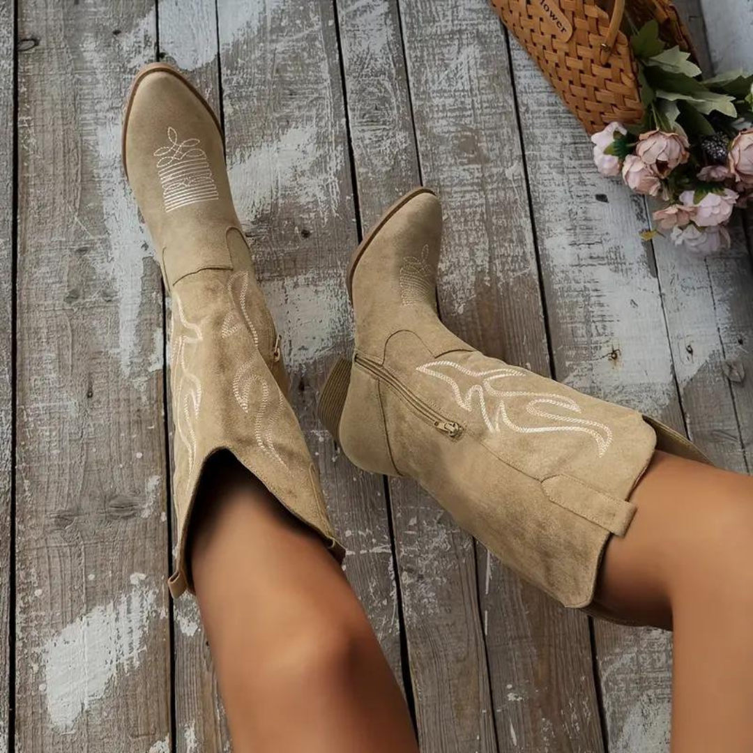 Harper & Lane Joyce - Western Cowboy Boots