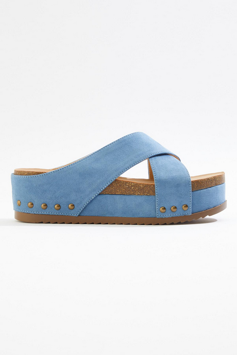 Cato Fashions X Band Platform Sandals