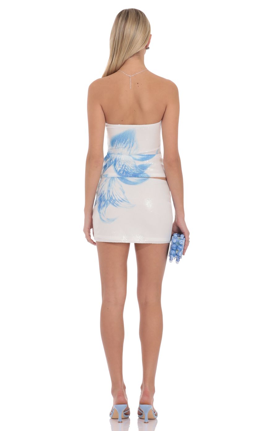 Lucy In The Sky Julianna Sequin Mini Skirt