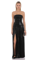 Lucy In The Sky Faye Strapless Maxi Dress