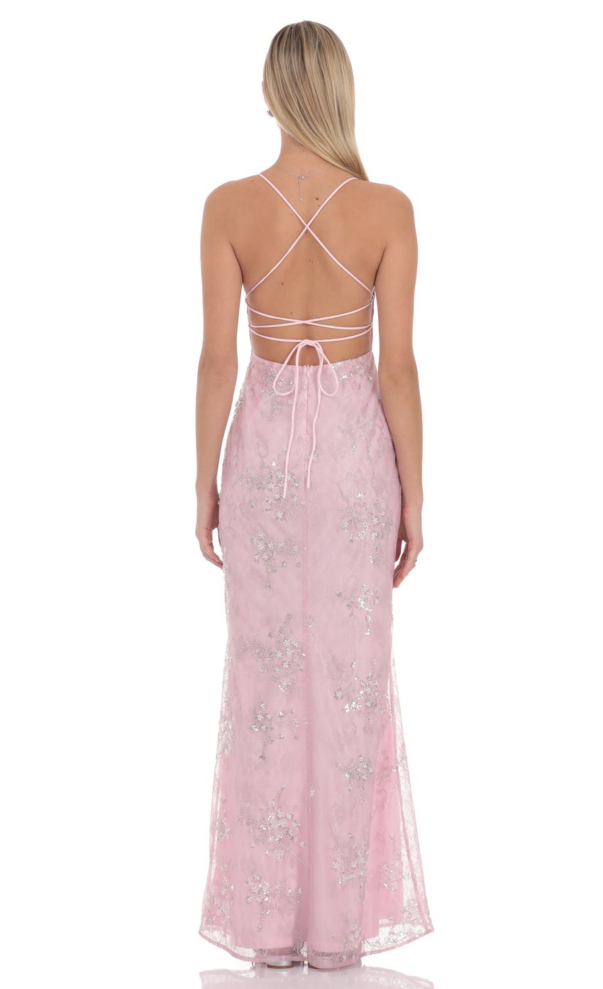 Lucy In The Sky Lioréa Embellished Maxi Dress