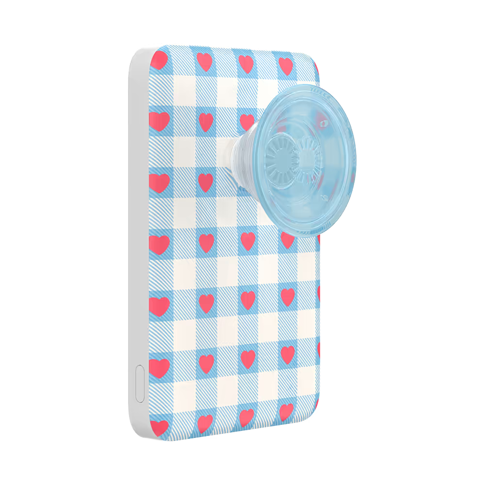 PopSockets Heartbreaker Gingham - MagSafe PopGrip