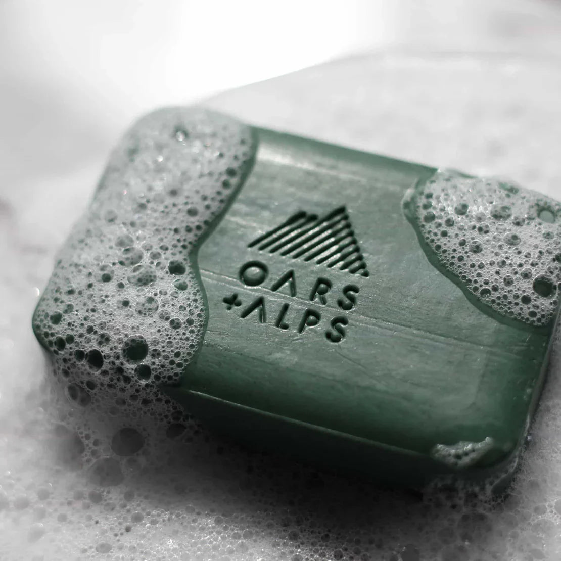 Oars + Alps Peppermint Charcoal Bar Soap