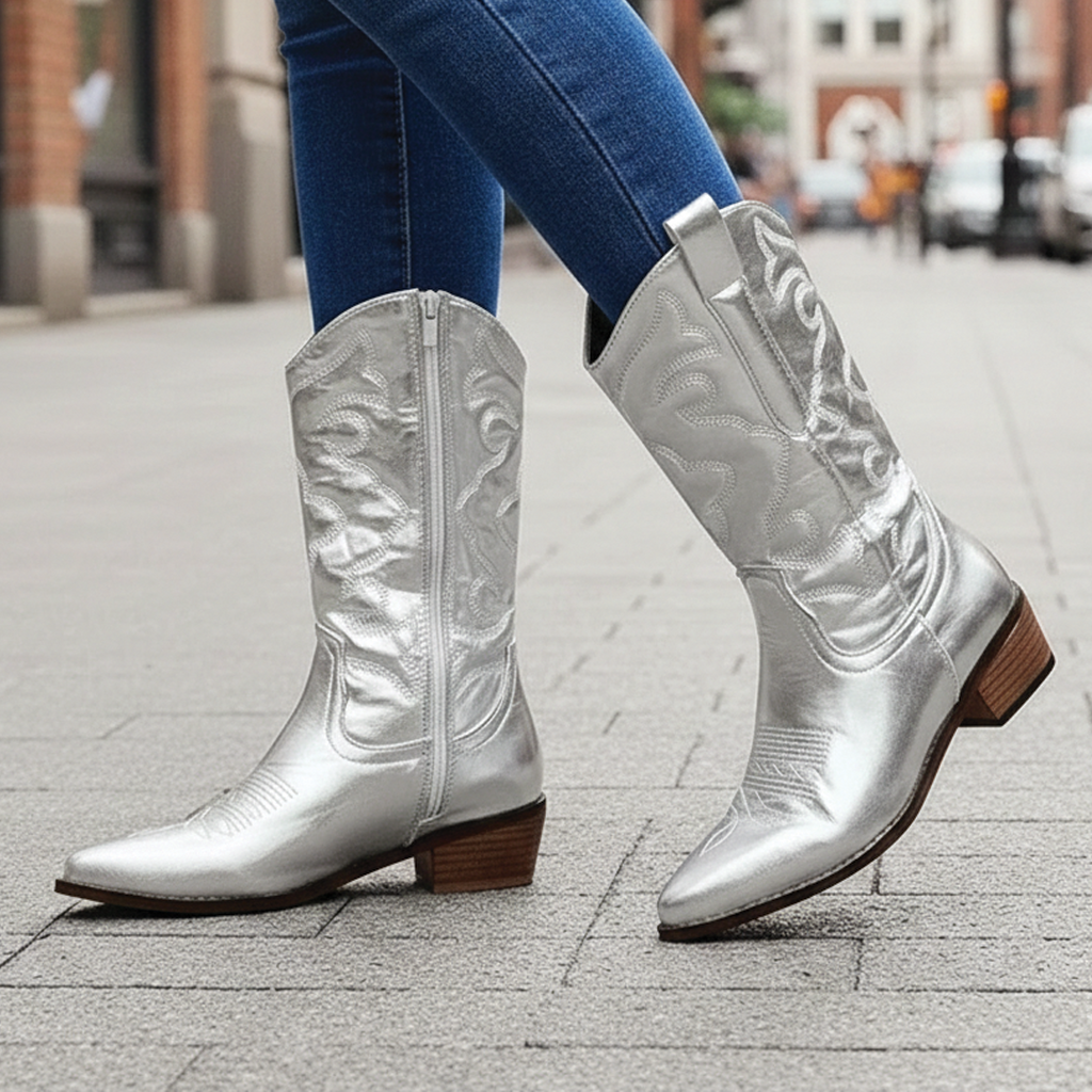 Harper & Lane Bella - Western Cowboy Boots