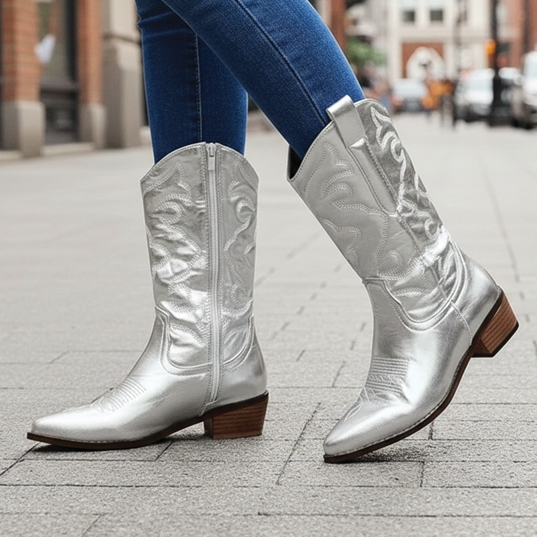 Harper & Lane Bella - Western Cowboy Boots