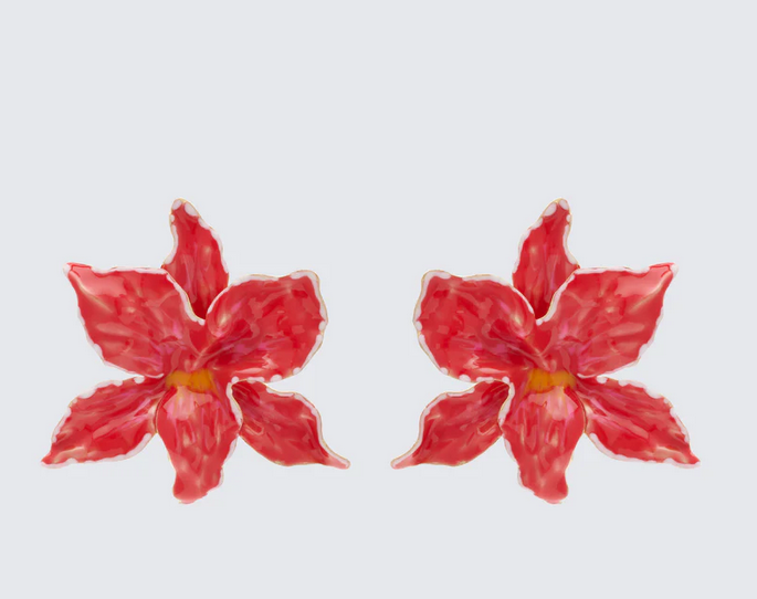 Finesse Sabira Orchid Earrings