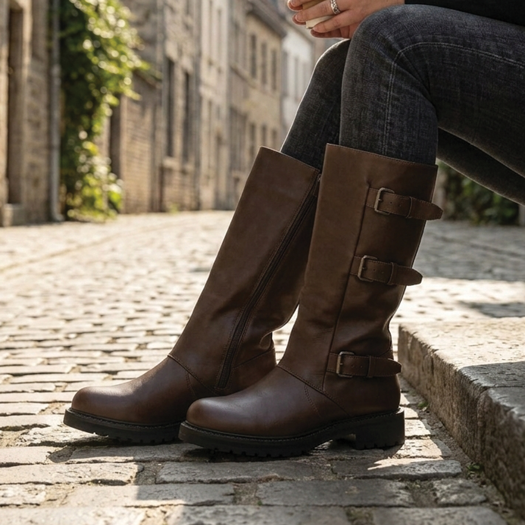 Harper & Lane Charlotte - Vintage Knee-High Boots